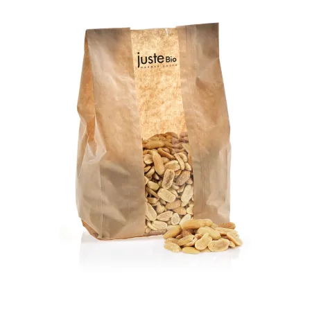 CACAHUETES GRILLEES SALEES BIO