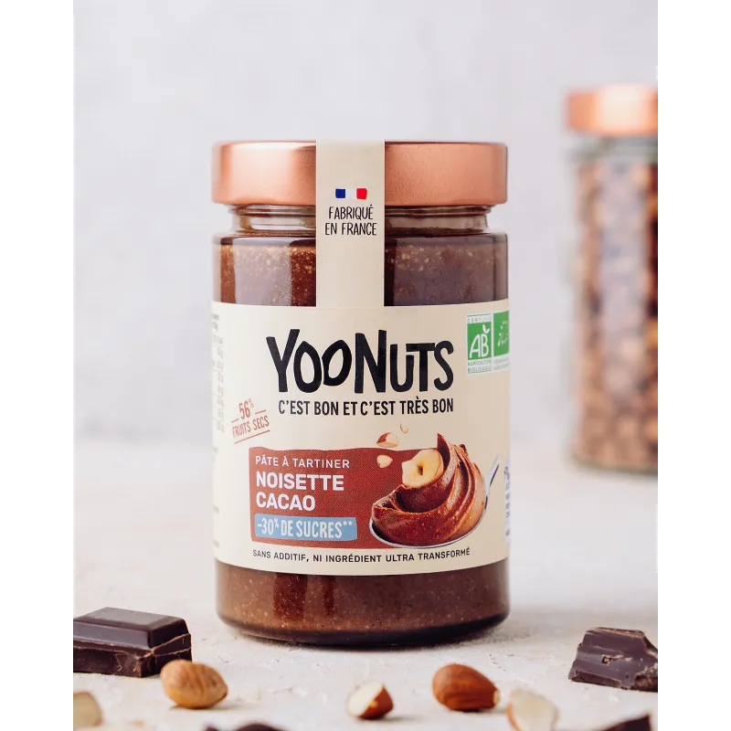 PÂTE À TARTINER  NOISETTE CACAO -3O0 GR