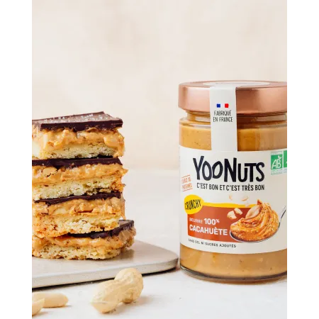 Beurre 100% cacahuète crunchy - 300 gr