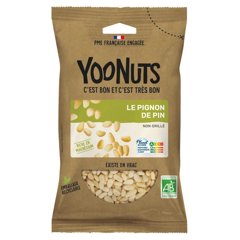 Pignon de pin bio en sachet - Acheter en ligne
