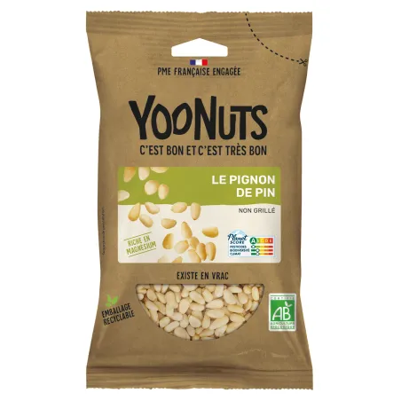 Pignon de pin bio en sachet - Acheter en ligne