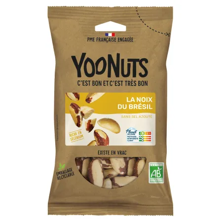 Noix du Brésil bio en sachet - Acheter en ligne