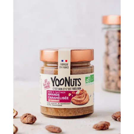 Pâte à tartiner Amande caramélisée - 200 gr