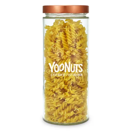 Bocal en verre 1062ml + couvercle