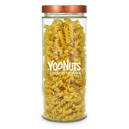 Bocal en verre 1062ml + couvercle