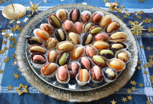 Dattes Fourrées à la Pâte d'Amande