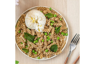 Salade de pâtes complètes avec Alpina Savoie